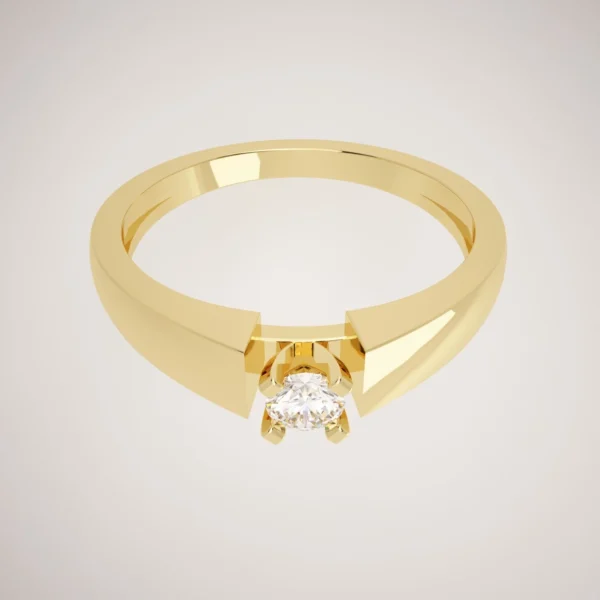 ANILLO DE COMPROMISO ''EXQUISITEZ''