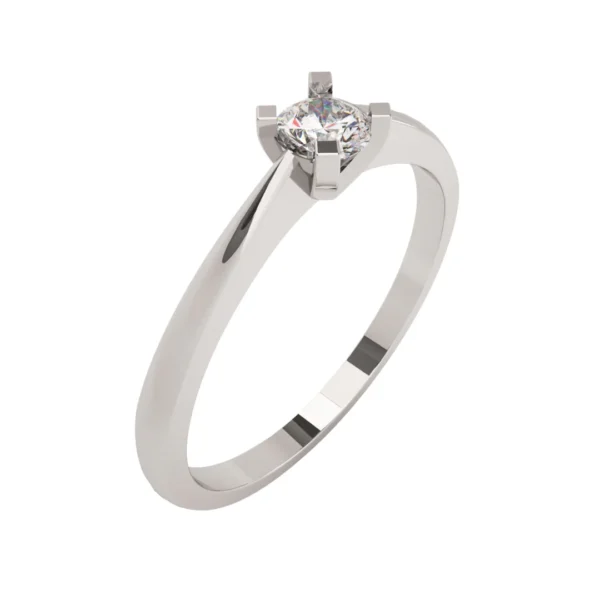 Anillo de compromiso "Papillon" - Imagen 4
