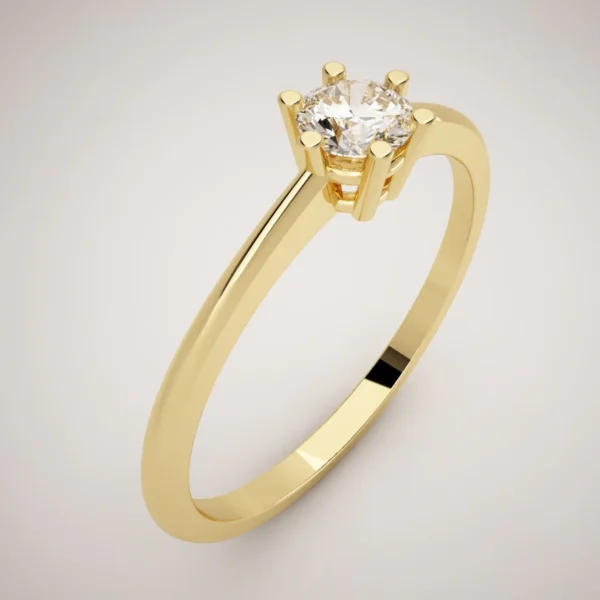 Anillo de compromiso "Rosee" - Imagen 2