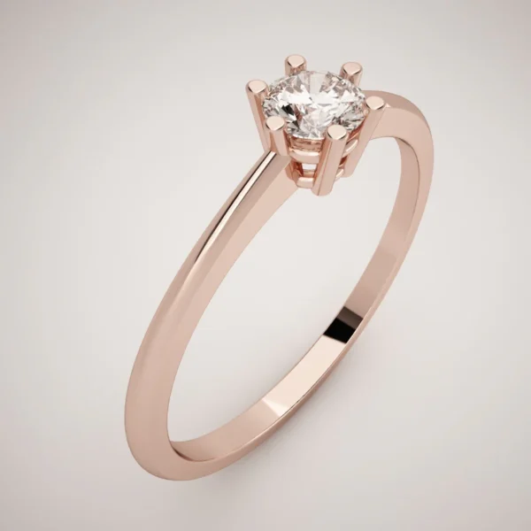 Anillo de compromiso "Rosee" - Imagen 6