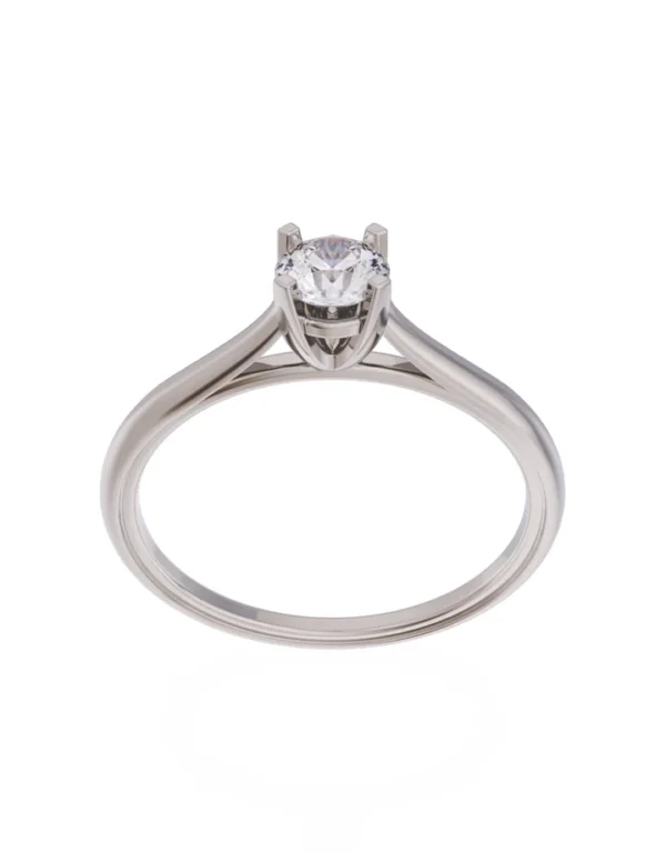 Anillo de compromiso "Halo 14k" - Imagen 4