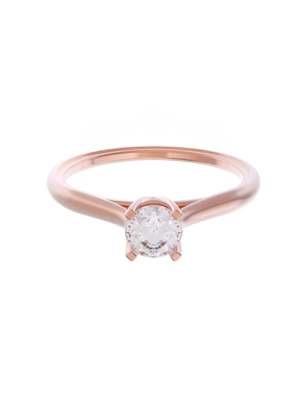 Anillo de compromiso "Halo 14k" - Imagen 7